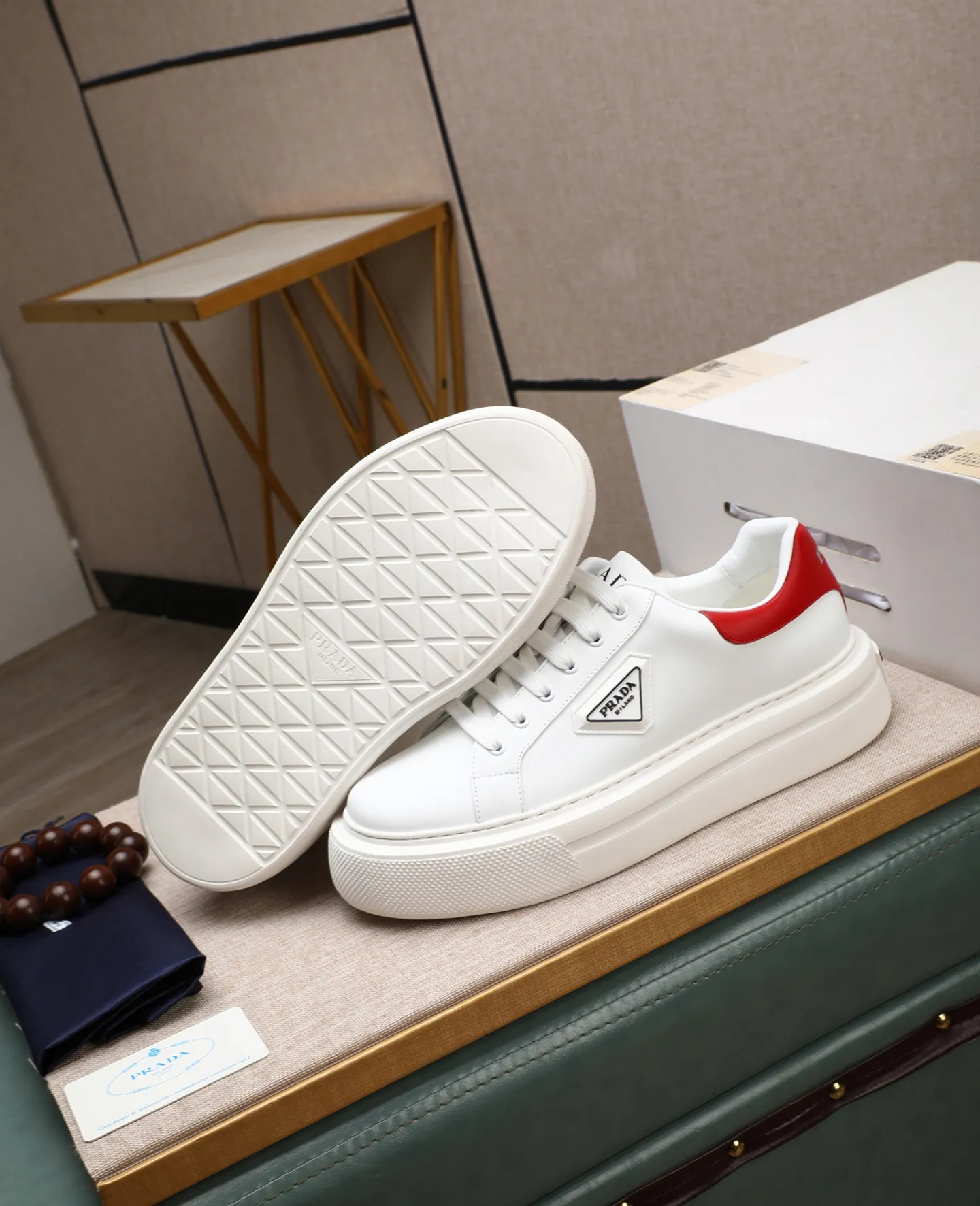 Men's shoes 💰580 [PRADA] Popular items in men's shoe counters, synchronized with the official website, high-quality shipments ✔️Original cowhide + cowhide lining, 1🆚1 replica, original original outsole, 38-45 (customized for 45, non-refundable)